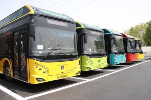 رونمایی از بامداد امروز ۱۰۰ اتوبوس جدید در پایتخت