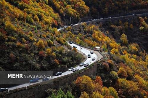 بازگشایی بزرگراه تهران شمال و محور کرج چالوس