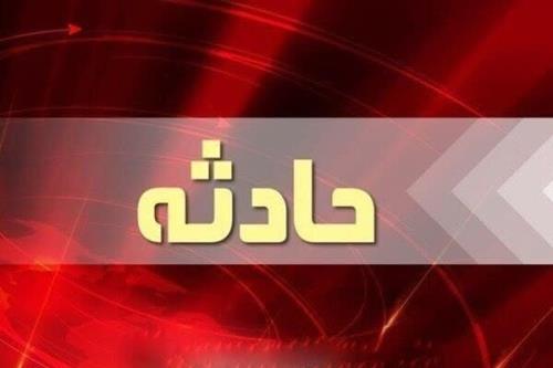 مصدومیت ۱۶ مسافر به علت واژگونی اتوبوس در بزرگراه بعثت تهران